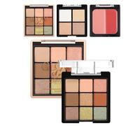 Eyeshadow Palette, Make Up Kit, Make Up Palette, Matte Shimmer Tones with Blush Highlighter, Versatile Face Eye Set, Improve Photography, Perfect for Travel Dates