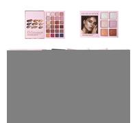 Eyeshadow Palette, Waterproof Eyeshadow, Glitter Blush Palette for the Face, for Daily Use, Party, Birthday, Dates, Photo Shoots, Wedding, Event, Work, Women, Brides