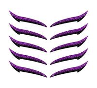 Eyeshadow Patch, Eye Liner Stickers, Pack of 10, Waterproof Make-Up Patch, 1.69 x 0.91 Inch Women Shadow Stickers, Reusable Strip Stickers, Long Lasting Make-Up Strip for Da