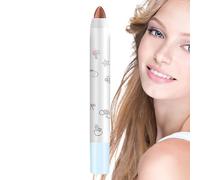 Eyeshadow Pen, 17 g Double-Ended Highlighter - Waterproof Glitter Pen Eyeshadow - For Girls Wedding Celebration Party Makeup Face Cheeks Nose