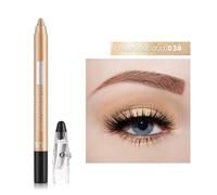 Eyeshadow Pen, Crayon Waterproof Eyeshadow Stick, Shimmer Cream Eye Shadow Pencil, Lasting Waterproof And Not Blooming Pearlescent Eyeliner (3# Pearlescent Almonds)