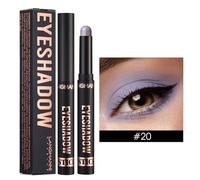Eyeshadow Pen, Crayon Waterproof Eyeshadow Stick, Shimmer Cream Eye Shadow Pencil, Lasting Waterproof And Not Blooming Pearlescent Eyeliner Pencil Create Glitter Eye Makeup (20#)