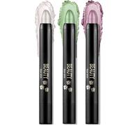 Eyeshadow Pencil Crayon Waterproof Eyeshadow Stick Shimmer Cream Eyeshadow Pen Create Glitter Eye Makeup (A02)