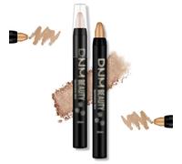 Eyeshadow Pencil Eye Shadow Stick, Eyeshadow Stick Gold Eyeliner, Crayon Waterproof Eyeshadow Sticks Cream Long-Lasting Glitter Eye Colour Crayon for All-Day Wear (Desert Gold)