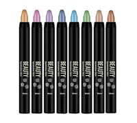 Eyeshadow Pencils, Eye Shadow Pencil, 8 Pieces Eye Highlighter Stick, Blendable Eye Pencil, Cream Waterproof Eyeshadow Shimmer Pen for Women