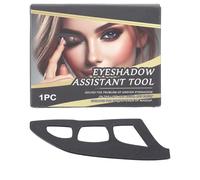 Eyeshadow Stencil Eyeshadow Template Eye Makeup Aid 2 Pcs Reusable PP Half Moon Shape for Delicate Eye Looks with Straight Rim Application Easy to Use for Women Beginners