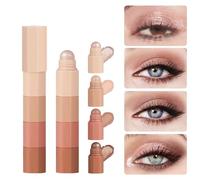 Eyeshadow Stick 4 In 1 Eye Stick Shimmering Makeup Highly Pigmented Eyeshadow Stick