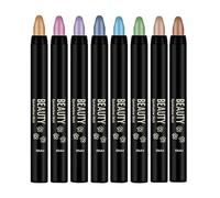Eyeshadow Stick - Eye Shadow Pen | 8Pcs Glitter Eyeshadow Pencil, Cream Eyeshadows Stick, Smudge-Proof Eyeshadows Sticks Ultra Creamy Lightweight Blendable For Makeup