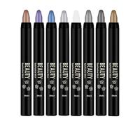 Eyeshadow Stick, Eyeshadow Sticks, 8 Waterproof Colored Eye Shadow Pencils - Waterproof Blendable Cream Eyeshadow Stick - Eyeshadow Stick