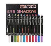 Eyeshadow Stick - Glitter Eye Shadow, Shimmer Eye Shadow, Eye Highlighter Stick, High Pigmented For Long-Lasting Waterproof, Not Easy To Decolorize