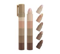 Eyeshadow Stick - Matte Highlighter Pen, Texture Crayon | Smudge Proof Pigment for Festival Styles or Natural Glamorous Festivals for the Day, Cosme Tool