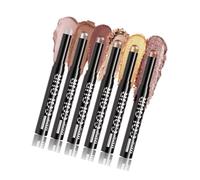 Eyeshadow Stick Set 6 Colors Matte Highlight Eyeshadow Stick Long Lasting Highs Pigmented Eye Shadows For Women Highlighter Pen Set