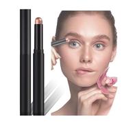 Eyeshadow Stick, Waterproof Long-Lasting Pearl Shine, Ultra-Smooth Cream Eyeshadow, Smudge-Proof & Layerable, Easy To Apply Eye Makeup for All-Day Wear