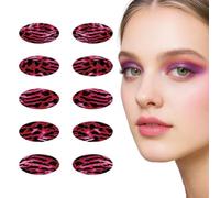 Eyeshadow Tattoo Stickers, Glitter Temporary EyeshadowTattoo Stickers Waterproof TransferableEyeshadow Eyeliner TattooWomen Girls Eye Face Makeup Decoration For Festival Party Eye Decor (#13)