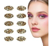 Eyeshadow Tattoo Stickers, Glitter Temporary EyeshadowTattoo Stickers Waterproof TransferableEyeshadow Eyeliner TattooWomen Girls Eye Face Makeup Decoration For Festival Party Eye Decor (#14)