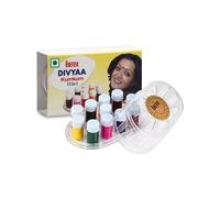 Eyetex Divyaa Kumkum 11 in 1, 17g, Full Coverage, Smooth Finish, Travel-friendly, Skin-friendly, Lightweight, Single-stroke Application, Fine-tip Precision Applicator