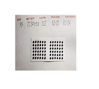 Eyetex Pallavi Sticker Kumkum 2in1 Black Color Bindi - Size-P9B (Pack of 15)