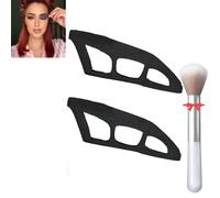 Eyetour Eyeshadow Tool, Eyetour Eyeshadow Guide, Eyetour Makeup Tool for Eyeshadow, Eyetour Your Glam Bestie, Eyeshadow Stencils for Eyes, Quick Make-Up Stencils (2pcs)