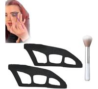 Eyetour Eyeshadow Tool, Eyetour Your Glam Bestie, Eyetour Makeup Tool for Eyeshadow, Eyetour Eyeshadow Guide, Eyeshadow Stencils for Eyes, Eyeliner Template, Quick Make-Up Stencils (2 Pcs)