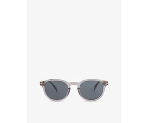 Eyewear By David Beckham Mens Eyewear By David Beckham 1007/S Round-Frame Acetate Sunglasses Grey