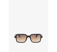 Eyewear By David Beckham Mens Eyewear By David Beckham 1179/S Square-Frame Acetate Sunglasses Black