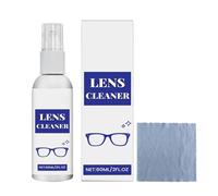 Eyewear Cleaner Spray, Screen Wipe Solution, Glass Care Aid with Anti Fog, Electronics Helper with Compact Bottle, 4.72 x 1.3 Inch Care Category, Cleaning Spray for Phone, Laptop, Monitor Application