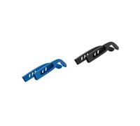 Eyewear Temple Grips Soft Silicone Sleeves, Black and blue | Behind-Ear Ease, Daily Slip-on