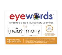 Eyewords Multisensory Sight Word & Phonics Flash Cards, Set 3