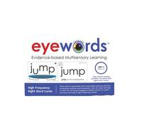 Eyewords - Multisensory Sight Word Phonics Flash Cards - Kinesthetic Learning Approach, Set #1, Words 1-50