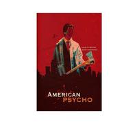 EYEZER American Psycho Poster Canvas Poster Bedroom Decor Sports Landscape Office Room Decor Gift Unframe-style 12x18inch(30x45cm)
