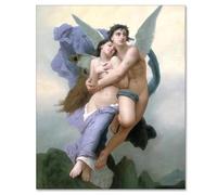 EYEZER Bouaguoroeu Art Prints Classical Painting Religious Wall Art The Abduction Poster-Neoclassical Wall Art-Woman Portrait Painting for home decor 40x50cm(16x20in) Frameless