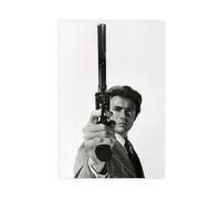 EYEZER Clint Eastwood Dirty Pleasure - Poster Canvas Poster Wall Art Decor Print Picture Paintings for Living Room Bedroom Decoration Unframe-style 12x18inch(30x45cm)