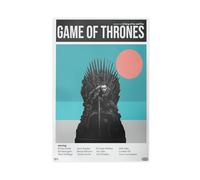 EYEZER GAME OF THRONES- Medieval Movie Poster Canvas Poster Wall Art Decor Print Picture Paintings for Living Room Bedroom Decoration Unframe-style 12x18inch(30x45cm)