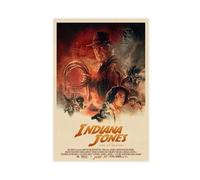 EYEZER Indiana Jones And The Dial of Destiny 2023 Movie Poster Canvas Poster Bedroom Decor Sports Landscape Office Room Decor Gift Unframe-style 16x24inch(40x60cm)