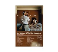 EYEZER Mr. Morale & The Big Steppers - Music Album Poster Canvas Poster Wall Art Decor Print Picture Paintings for Living Room Bedroom Decoration Unframe-style 12x18inch(30x45cm)