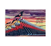 EYEZER Pink Floyd The Wall Hammers Poster Canvas Poster Wall Art Decor Print Picture Paintings for Living Room Bedroom Decoration Unframe-style 20x30inch(50x75cm)