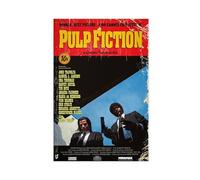 EYEZER Pulp Fiction Poster Canvas Poster Wall Art Decor Print Picture Paintings for Living Room Bedroom Decoration Unframe-style 20x30inch(50x75cm)