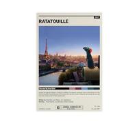 EYEZER Ratatouille Movie Poster Canvas Poster Wall Art Decor Print Picture Paintings for Living Room Bedroom Decoration Unframe-style 08x12inch(20x30cm)