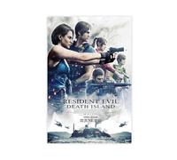 EYEZER Resident Evil Dead Island - Movie Poster Canvas Poster Wall Art Decor Print Picture Paintings for Living Room Bedroom Decoration Unframe-style 16x24inch(40x60cm)