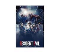 EYEZER Resident Evil Dead Island - Movie Poster Canvas Poster Wall Art Decor Print Picture Paintings for Living Room Bedroom Decoration Unframe-style 12x18inch(30x45cm)
