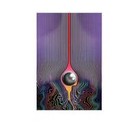 EYEZER Tame Impala Currents Art Music Poster Canvas Poster Wall Art Decor Print Picture Paintings for Living Room Bedroom Decoration Unframe-style 12x18inch(30x45cm)
