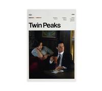 EYEZER Twin Peaks Canvas Poster Wall Art Decor Print Picture Paintings for Living Room Bedroom Decoration Unframe-style 12x18inch(30x45cm)