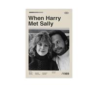 EYEZER When Harry Met Sally - Billy Crystal Film Poster Canvas Poster Wall Art Decor Print Picture Paintings for Living Room Bedroom Decoration Unframe-style 20x30inch(50x75cm)