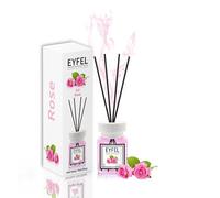 EYFEL Reed Diffuser Set - Rose Scent 4.05 fl oz Oil Diffuser Sticks for Home, Bathroom Fragrances, Scented Sticks, Home Décor