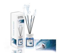 EYFEL Reed Diffusers - Cool Water Reed Diffuser Set, 4.05 fl oz Oil Diffuser Sticks, Bathroom & Home Fragrances, Scented Sticks, Home Décor