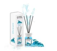EYFEL Reed Diffusers for Home - Ocean Reed Diffuser Set 4.05 fl oz Oil Diffuser Sticks, Bathroom Diffuser, Home Fragrances, Scented Sticks, Home Décor