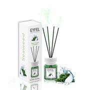 EYFEL Reed Diffusers - Seaweed Scented Sticks, 4.05 fl oz Oil Diffuser Set for Home & Bathroom Fragrances