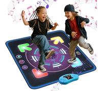Eygood Kids Dance Mat with Light-up, Build-in Music Dance Mats for Girls and Boys, 3 Game Modes Dance Toys Christmas Birthday Gifts for 4 5 6 7 8 9 10+ Years Old