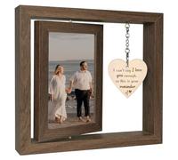 EYITUPC Rotating Wood I Love You Photo Frame Gift for Her Him Couple | I Can't Say I Love You Enough - So This is Your Reminder, Anniversary Birthday, Gift for Boyfriend Girlfriend, Dis 2 15x10 cm