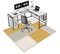 EYKWKB 120 x 160 cm Floor Protector for Rolling Chair Heavy Duty Office Chair Mat for Hard Floors Gaming Chair Mat Chair Mats for Carpeted Floors Durable Floor Protection Mat